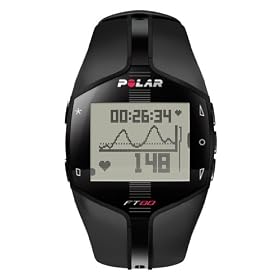 POLAR(�|���[��) �t�B�b�g�l�X���f�� �n�[�g���[�g���j�^�[ FT80 �z���C�g�f�B�X�v���C