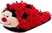 Ladybug Fuzzy Animal Slippers for Women