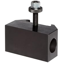 Dorian Tool QITPN-5 Chromium Molybdenum Alloy Steel Quick Change Morse Taper Toolholder for QITP40N Quadra Indexing Quick Change Tool Post, MT4, 2-1/2" Height