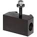 Dorian Tool QITPN-5 Chromium Molybdenum Alloy Steel Quick Change Morse Taper Toolholder for QITP40N Quadra Indexing Quick Change Tool Post, MT4, 2-1/2" Height