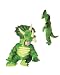 Infant Green Triceratops Dinosaur Costume