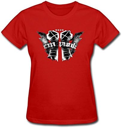 Diavy Women's CM Punk Short Sleeve T Shirt