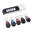 Remote Wireless Key Finder Locator, 1 RF Transmitter and 5 Receivers Remote Wireless Key Finder Locator, 1 RF Transmitter and 5 Receivers