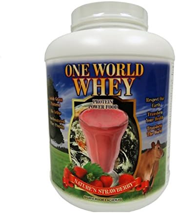 One World Whey- New Formula!- Strawberry- 5lb (21g)