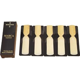 Marca Baritone Saxophone Reeds, Strength 2.5