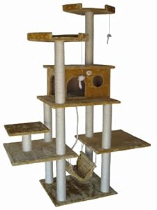 Go Pet Club Cat Tree Beige Color