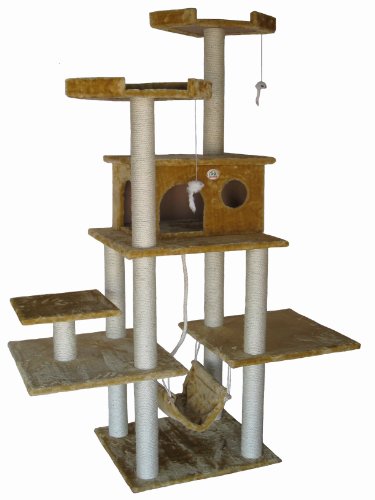 Go Pet Club Cat Tree Blue Color