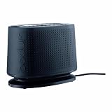 Bodum Bistro 2-Slice Toaster with Bagel and Bun Warmer