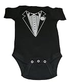 Trendy Baby Tuxedo Onesie - Available in Assorted Colors  Sizes