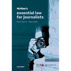 McNae's Essential Law for Journalists