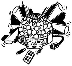 Magic Ball Light Show-- Plays Music Off SD Card or USB Thumb Drive!