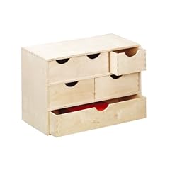Zeller 13193 Schubladenelement, 6-er, Birke 40 x 20 x 28 cm