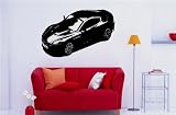 Wall Vinyl Sticker Car ASTON MARTIN DBS S. 679