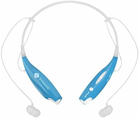 Wireless Bluetooth Headset - With Microphone and Voice Guidance (Blue)