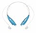 Wireless Bluetooth Headset - with Microphone and Voice Guidance (Blue)