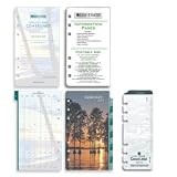 Portable Coastlines 2-Page-Per-Week Refill - January 2009