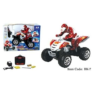 Buy 4 Wheel ATV Radio Controlled All Terrain Vehicle Rc Bike by E-Toysworld now!