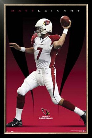 Arizona Cardinals - Matt Leinart Framed Poster Print, 25x37
