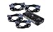 Electronics : Kinamax KVM-USB4 4-PORT USB 2.0 and VGA/SVGA KVM Switch Box with 4 Sets of Cables