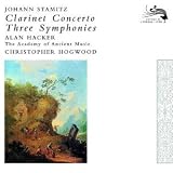 Johann Stamitz: Clarinet Concerto; Three Symphonies