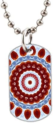 Moss Agate,Jacinth,Anamethyst design custom Big Size Oval Dog Tag，Silver animal tags，useful as key chain, luggage tag.