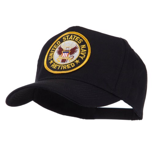 Retired Embroidered Military Patch Cap - US Navy