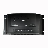 Instapark® PRS-1010 PWM 12V/24V 10 Amp Solar Power Charge Controller, 120W/240W