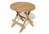 Review Jati  / Teak Picnic Garden Table Round