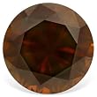 1.42 ctw SI1 Clarity charming Loose Round Brilliant Cognac Red Real Diamond