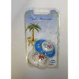 John Lennon Pacifiers - White Blue by MAM