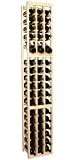 51 Bottle Wine Cellar Rack with Display (Premium Redwood)