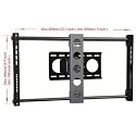 Tilted Plasma LCD Flat Panel TV Wall Mount for Samsung 46'' 52'' 55 '' inch LN52A860 LN46A860 LN52A850 LN46A850 LN55A950 LN46A950 LN52A630 LN46A630 LN52A750 LN52A540