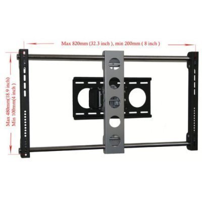 Tilted Plasma LCD Flat Panel TV Wall Mount for Samsung 46'' 52'' 55 '' inch LN52A860 LN46A860 LN52A850 LN46A850 LN55A950 LN46A950 LN52A630 LN46A630 LN52A750 LN52A540