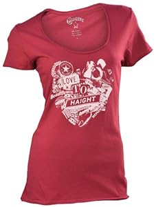 Converse Women's Chuck Taylor All Star Statement T-Shirt-Fuchsia-XL