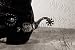 Wallmonkeys Peel and Stick Wall Decals - Cowboy Boots with Spurs on the Wooden Desk - Removable Graphic