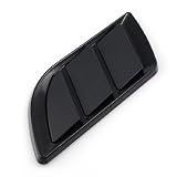 Brand New Blcak Air Scoop Hood Flow Intake Side Vent Cover Fender Mesh Grille For... by Astra Security