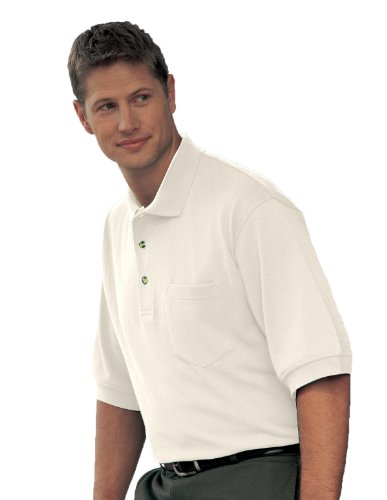 Men's Image Pique Pocketed Golf Shirt
