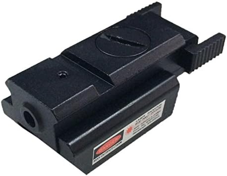 Red Dot Mini Compact Rail Red Laser Sight Weaver for Gun Pistol