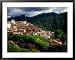 Aerial View of Rooftops and Hills, Chichicastenango, Guatemala Collections Framed Art Poster Print by Alison Jones, 39x31