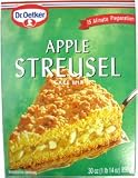 Review Dr. Oetker  / Oetker Apple Streusel Cake Mix 30oz 8ct