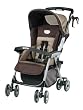 Peg Perego Aria Light Weight One Hand Fold Stroller in Moka