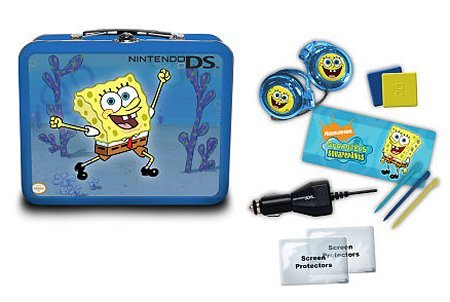 Nintendo Ds Ultimate Spongebob Lunch Tin Starter Kit