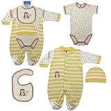 Baby Owl Gift Set (3-6 months, 4-Piece)