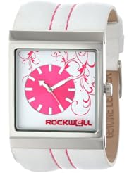 Rockwell Time Unisex MC101 Mercedes White Leather and Pink Watch