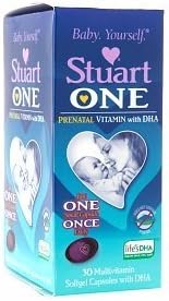 Stuart Prenatal ONE Multivitamin with DHA, Capsules, 30 ea