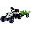 Smoby - 33328 - Les Véhicules  - Tracteur Vache + Remorque