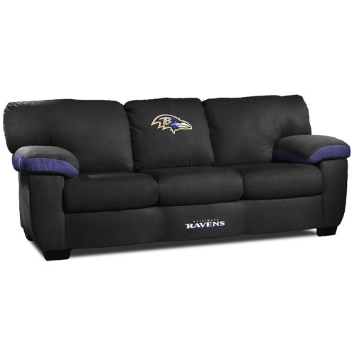 Baltimore Ravens NFL Micro Fiber Classic Sofa