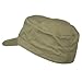 Big Size Fitted Cotton Ripstop Military Army Cap - Khaki (For Big Head)