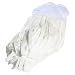 Contec EL-MOP White Polyester Knitted Fabric Tube Edgeless Mop with Textured Headband (Case of 20)