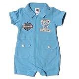 Harley Boys Romper (Blue) - Size 6 - 9 Months